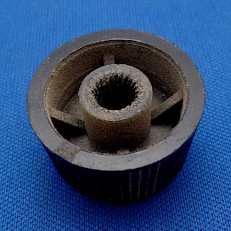 Vintage 1960s 70s old Hopf project guitar bass tone volume knob back side made in Germany