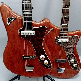 1960s Eko 500-1 & Starling 500-1 guitar set 2