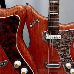 1960s Eko 500-1 & Starling 500-1 guitar set 4