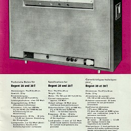 1965 East German Matador polyphonic keyboards & Regent amps catalog 12