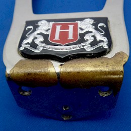 1970s Hagstrom guitar tailpiece, made in Sweden 3