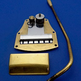 Schaller guitar tremolo tailpiece type:123 gold 3