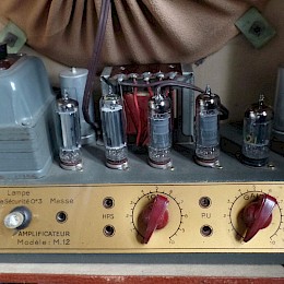 1950s Stimer M12 tube amp - made in France 2