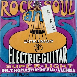 1960 70er Dr.Thomastik Rock&Soul electric guitar strings saiten 3 sets 2