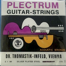 1960 70er Dr. Thomastik Plectrum guitar strings gitarren saiten 4 sets 2