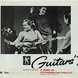 1970s Hohner guitar catalog prospekt Musima Contessa Suzuki 1