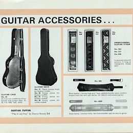 1970s Hohner guitar catalog prospekt Musima Contessa Suzuki 11