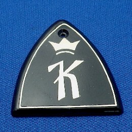 1960 - 70s new old stock Klira headstock logo made in Germany