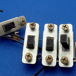 1970s Hsin Mi guitar pickup switch made in Korea
