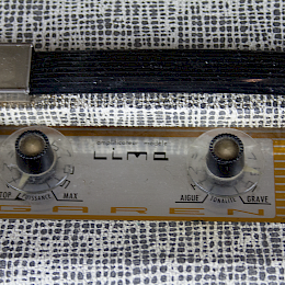 1960 70s Garen Lima guitar tube amp made in France 5