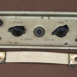 1950s Davoli Krundaal DTE 531 guitar tube amp 3