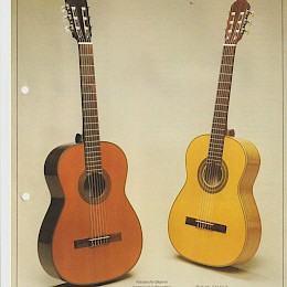 1978 Hopf acoustic guitars folded brochure incl. 6 coloured flyers made in Germany 3