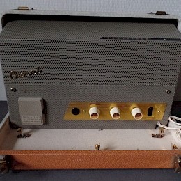1957 Schneider Choral tube amp, made in France 3