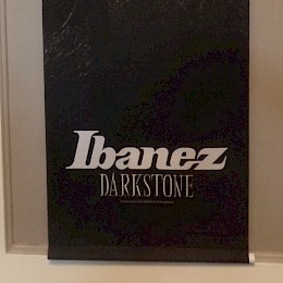Ibanez Darkstone banner 2010 c studio proberaum mancave