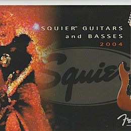 Fender 2004 catalog brochures lot - 5 pieces e
