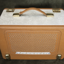 1957 Schneider Choral tube amp combo, made in France 2