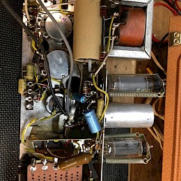 1957 Schneider Choral tube amp combo, made in France 7