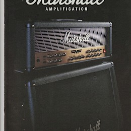 Marshall guitar amps catalogs lot - 6 piecesa