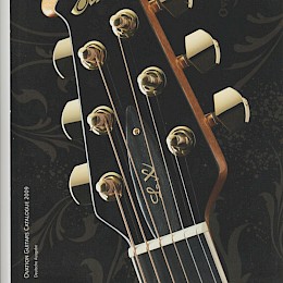 Ovation guitar catalog lot - 5 pieces d