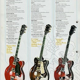 Gretsch guitar & bass catalog 1978a