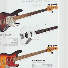 Sandberg bass guitar catalog 2008 b