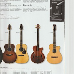 Takamine guitar catalog 2009 b