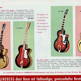 Lindberg 1962 catalog order forms envelopes pricelist German 6