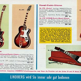 Lindberg 1962 catalog order forms envelopes pricelist German 7