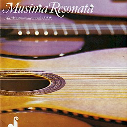 Musima Resonata 1975 brochure catalog prospekt Demusa made in DDR 1