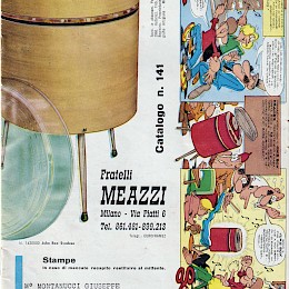 Meazzi nr 141 catalog prospekt 1960 made in Italy 1