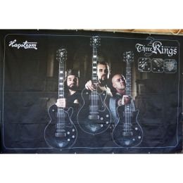 Hagstrom Three Kings 'limited edition' huge 267x177cm guitar dealer banner made in Sweden 1 studio proberaum mancave