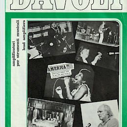 Davoli folded brochures lot konvolut 1974 4pcs made in Italy 2