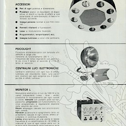Davoli folded brochures lot konvolut 1974 4pcs made in Italy 6