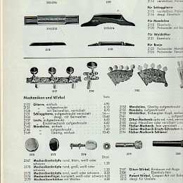 1956 GEWA Georg Walther Musikinstrumente, Etui & taschen fabrik catalog, made in Germany 4