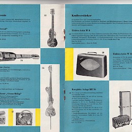 Musikhaus Klingenthal musik instrumente katalog 1968 DDR Germany 5
