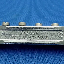 Used Gibson tune-o-matic guitar bridge , made in USA 3