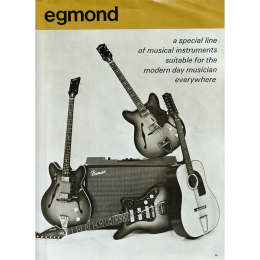 Egmond, Marvel, Beltone guitar bass catalog pages for US market!