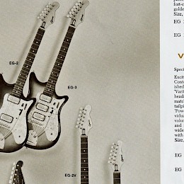 Egmond, Marvel, Beltone guitar bass catalog pages for US market! 4