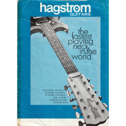 1968 Hagstrom guitar bass catalog made for US market