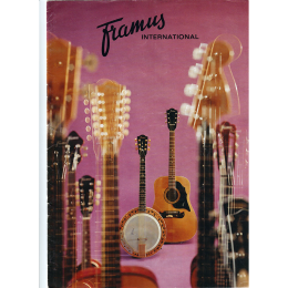 Framus guitar bass banjo catalog prospekt 1972 made in Germany