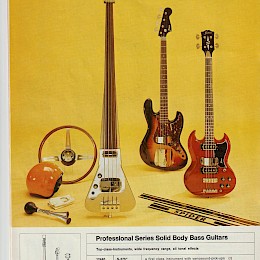 Framus guitar bass banjo catalog prospekt 1972 made in Germany 3