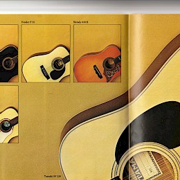 Ricordi musical instrument catalog prospekt early 70s made in Italy 4