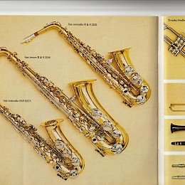 Ricordi musical instrument catalog prospekt early 70s made in Italy 8