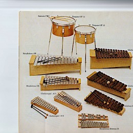 Ricordi musical instrument catalog prospekt early 70s made in Italy 9