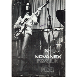 Novanex Perfection in power amps & soundsystem catalog 1970s made in Holland