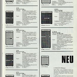 Novanex Perfection in power amps & soundsystem catalog 1970s made in Holland 3