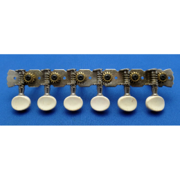 Guitar tuners 1x6 single sided 1970s made in Germany