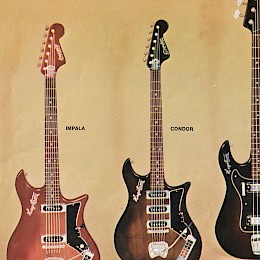 Hagstrom guitars & basses 'move people'catalog 1966 made in Sweden 2