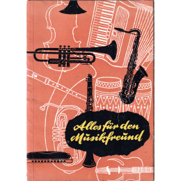1961 Klingenthal - Alles für den Musikfreund - Music Waren catalog with 1962 pricelist, made in Germany