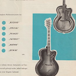 1961 Klingenthal - Alles für den Musikfreund - Music Waren catalog with 1962 pricelist, made in Germany 1